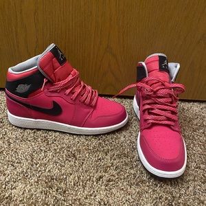 Youth Pink Air Jordan 1